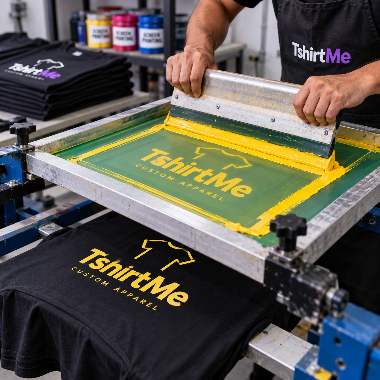 Screen Printing Process
